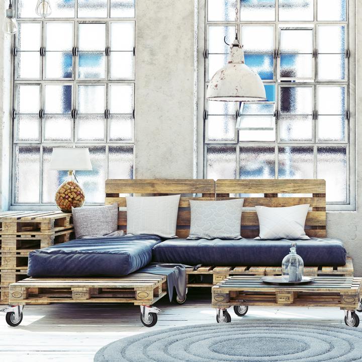 Produktbild Relaxdays Schwerlastrollen