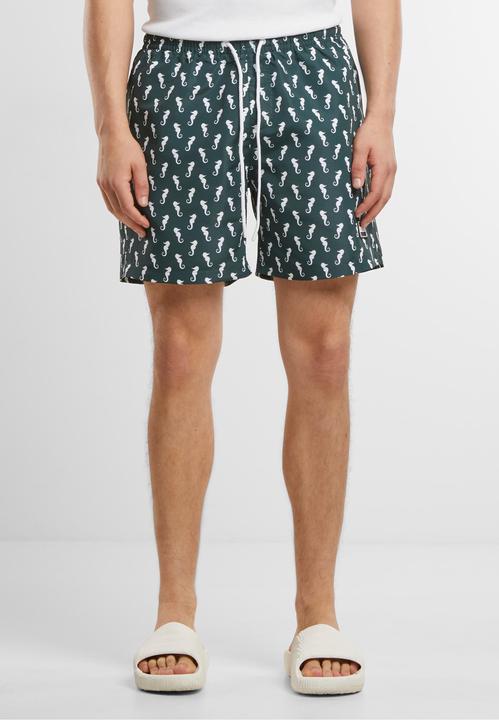 Produktbild Urban Classics Pattern Swim Shorts - 4984 (S)