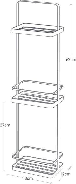 Immagine prodotto Yamazaki Torre (12 x 18 x 67 cm)