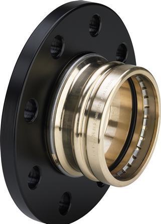 Actual product image Viega Sanpress XL flange transition DN65-76.1 mm
