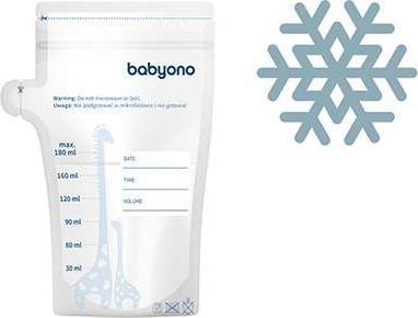 Actual product image Babyono Breast milk bag