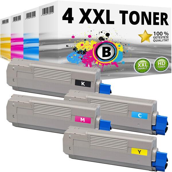 Image du produit Druckfuxx 4x Toner kompatibel Oki C810CDTN C810DN C810N C830CDTN C830DN C830N