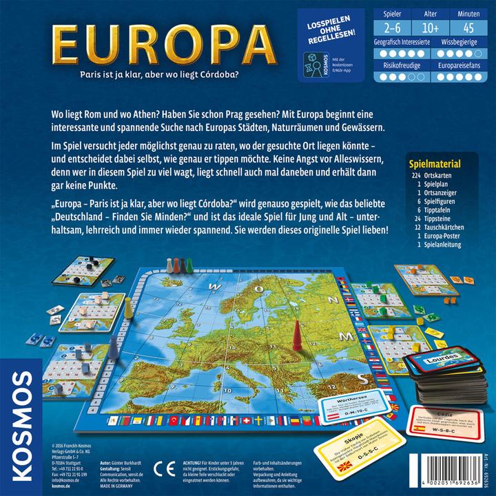 Immagine prodotto Kosmos Europa (Tedesco)