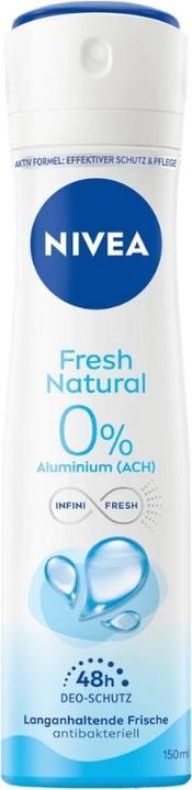 NIVEA Fresh Natural Deodorant 200ml - Produkt aus Deutschland (Spray, 200 ml)