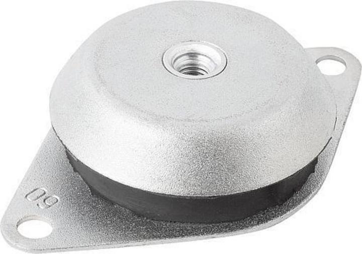 Actual product image Kipp Machine foot K0687, steel, form A