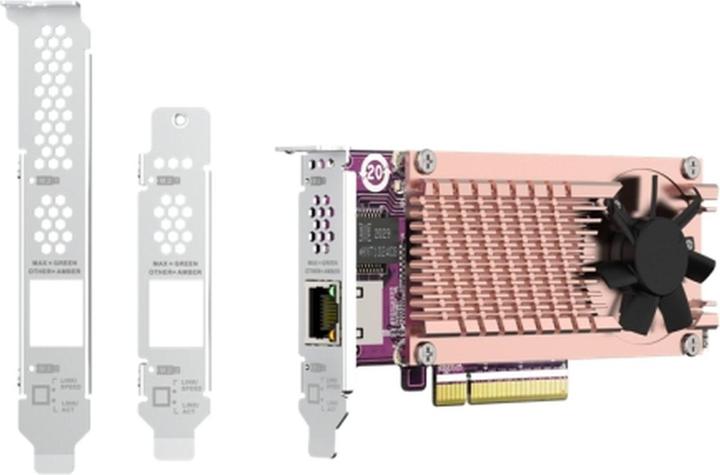 Produktbild QNAP QM2-2P10G1TB