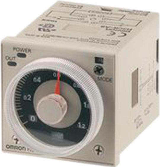 Image du produit Omron Industrial Automation Minuterie multifonctionnelle 8 broches 2 x SPDT 48 x 48