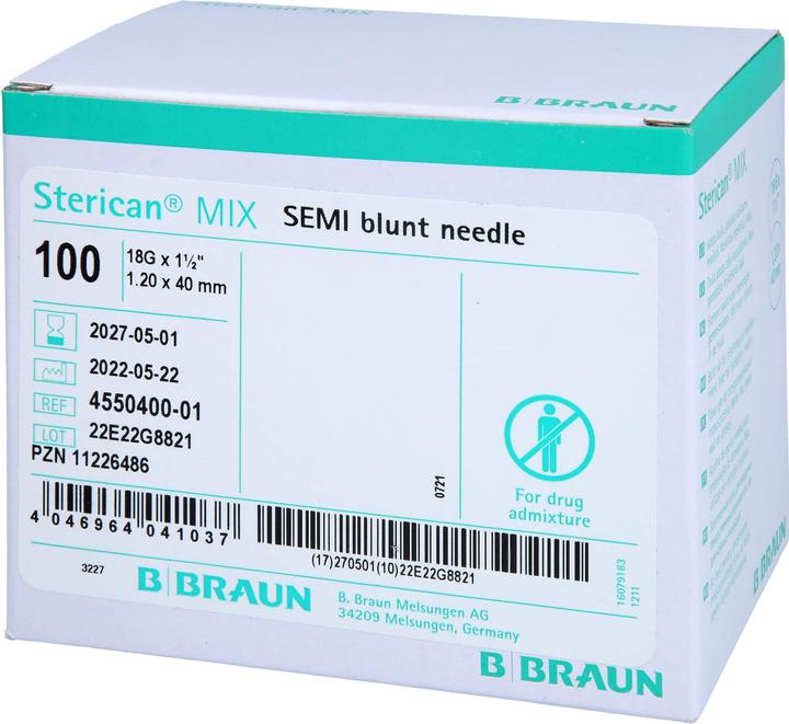 Produktbild B.Braun Sterican Mix G18 1.2 x 40mm