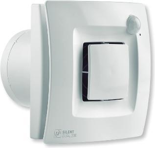 Actual product image SOLER& SILENT DUAL 100 su judesio ir drėgmės jutikliu, 5210640600