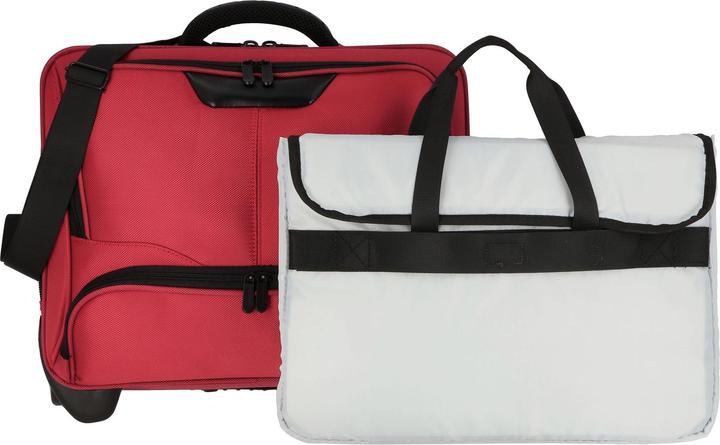 Actual product image Dermata Business Laptop Trolley Nylon 3456NY Rood (37 l, Hand luggage (up to 50 litres))