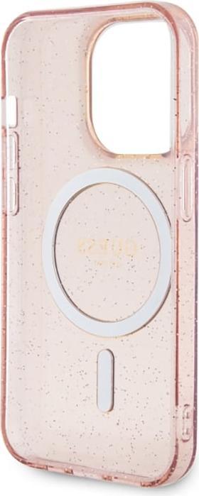 Produktbild Guess iPhone 14 Pro 6.1 hardcase Glitter Gold MagSafe (Apple iPhone 14 Pro)