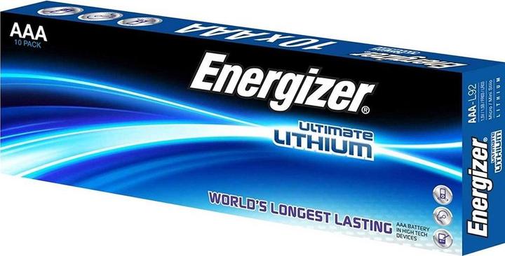 Produktbild Energizer Ultimate Lithium Micro (10 Stk., AAA, 1250 mAh)