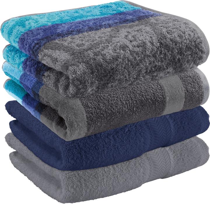Turquoise, Marine, Grey