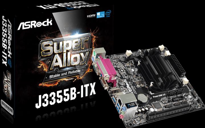 Produktbild AsRock J3355B-ITX (Onboard, Mini-ITX)