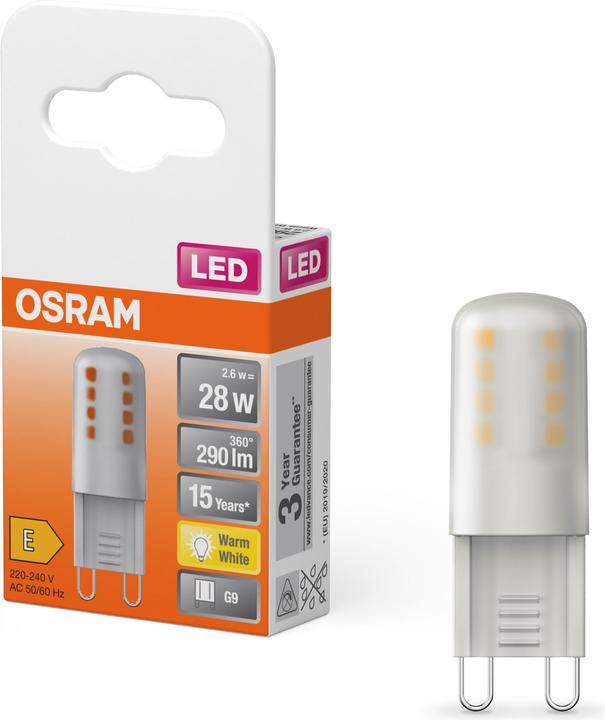 Actual product image Osram Pin (G9, 2.60 W, 290 lm, 1 x, E)