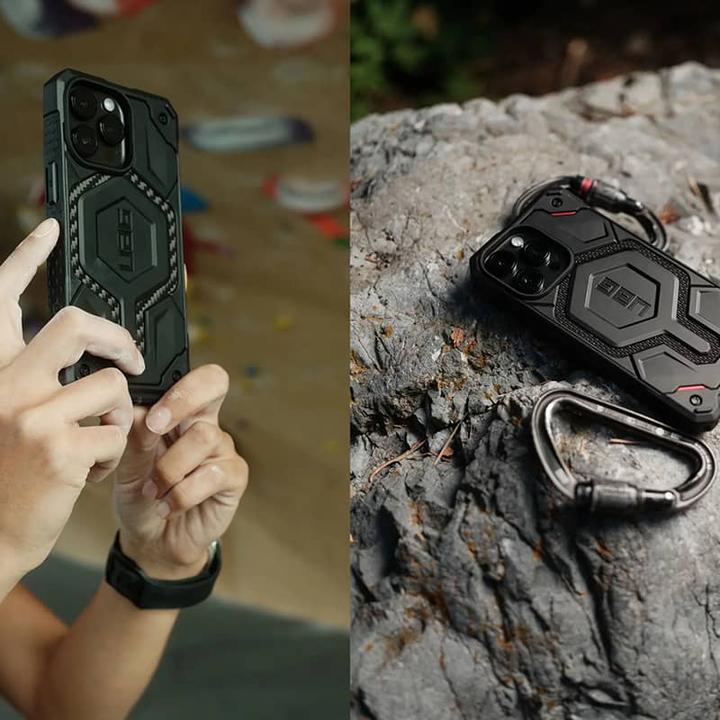 Produktbild UAG iPhone 16 Pro Max - Monarch Pro Back Cover, Magsafe, grau (Apple iPhone 16 Pro Max)