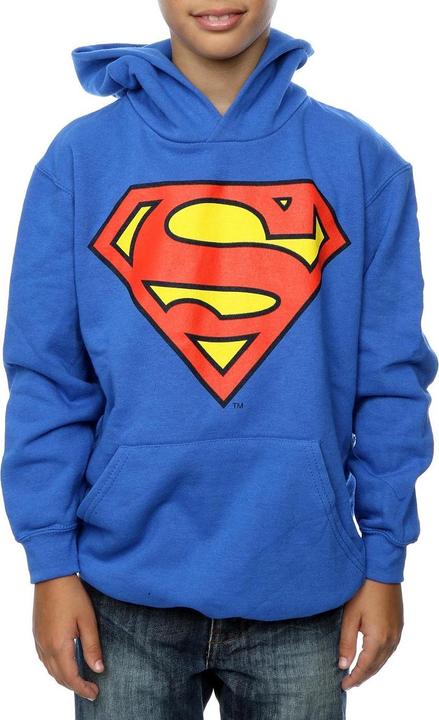Actual product image Boys Superman Logo Hoodie (140, 146)
