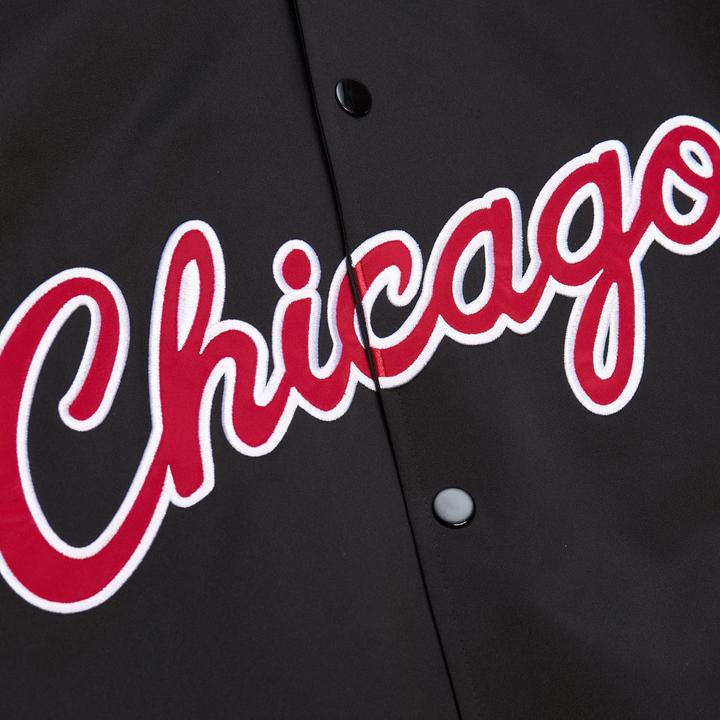 Actual product image Mitchell & Ness M&N Lightweight Satin Jacket - Chicago Bulls D. Rodman - XXL (XXL)
