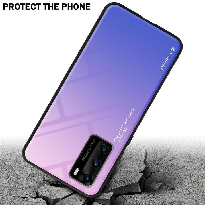 Productafbeelding Cadorabo TPU 2 kleuren glasdekking (Huawei P40)