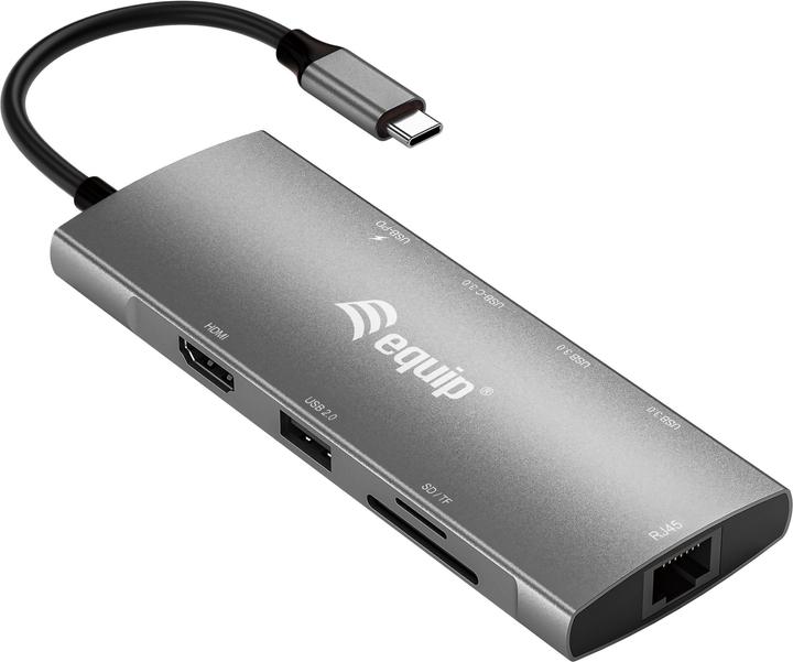 Image du produit equip 9-in-1 Multifunctional Adapter (USB-C, 9 Ports)