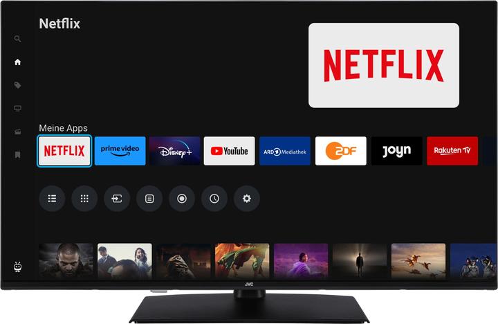 Image du produit JVC LT-43VUQ3455 LED-TV UHD QLED TIVO (43", QLED, 4K, 2024)