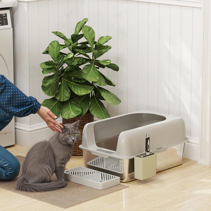 Produktbild PawHut Katzentoilette (Katzenklo offen)