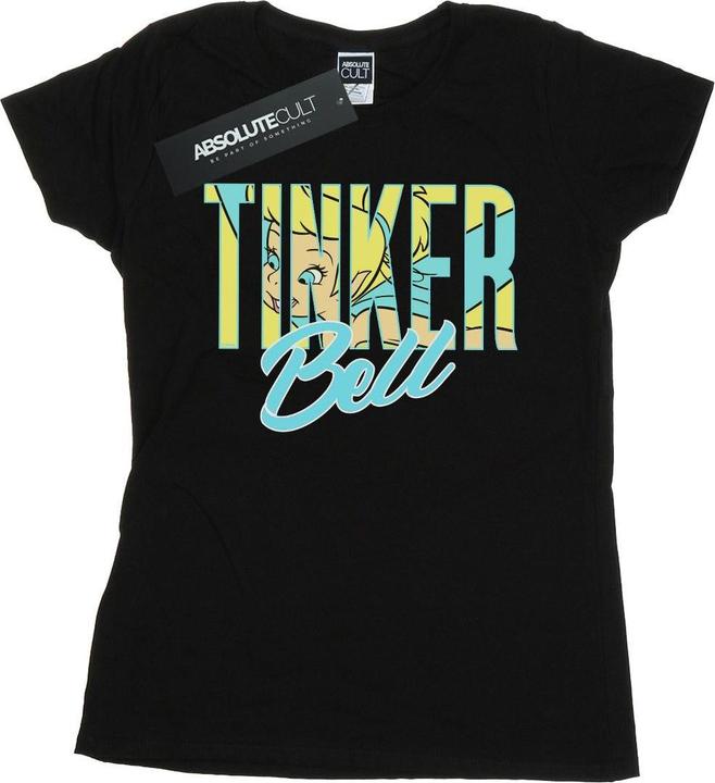 Immagine prodotto Disney Tinker Bell Wording Infill Maglietta Donna (M)