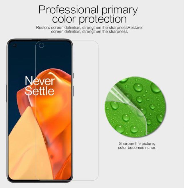 Actual product image Nillkin Super Clear Series Protective Film (1 Piece, OnePlus 9)