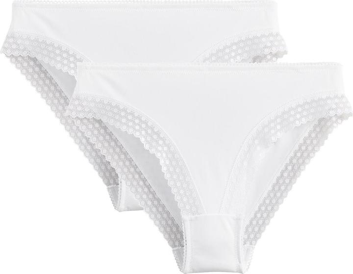 Produktbild La Redoute Collections 2er-Pack Slips Microflex aus Mikrofaser (42, 2er Pack)