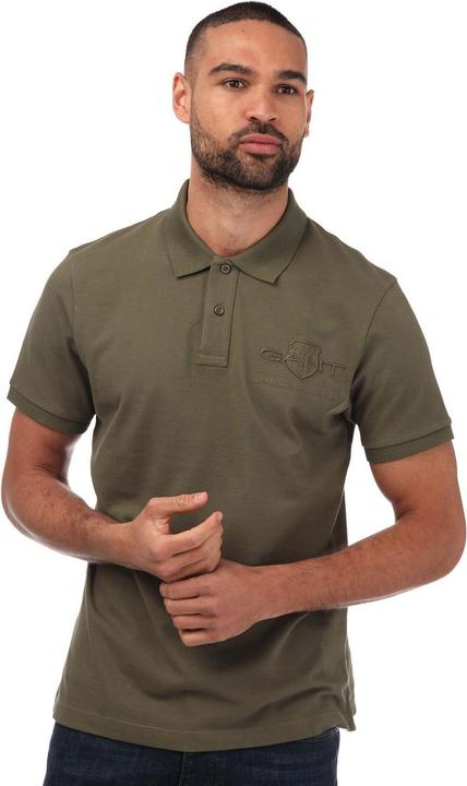 Actual product image GANT Mens Shield Polo Shirt (XXL)