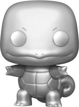Produktbild Funko Pop Metallisch Pokemon 25. Geburtstag Squirtle Silver Limitierte Auflage
