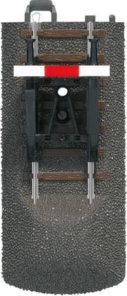Actual product image Märklin H0 C-track (with ballast) 24977 (Track H0)