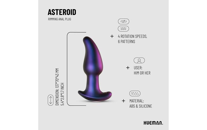 Produktbild Hueman Asteroid Rimming Analplug