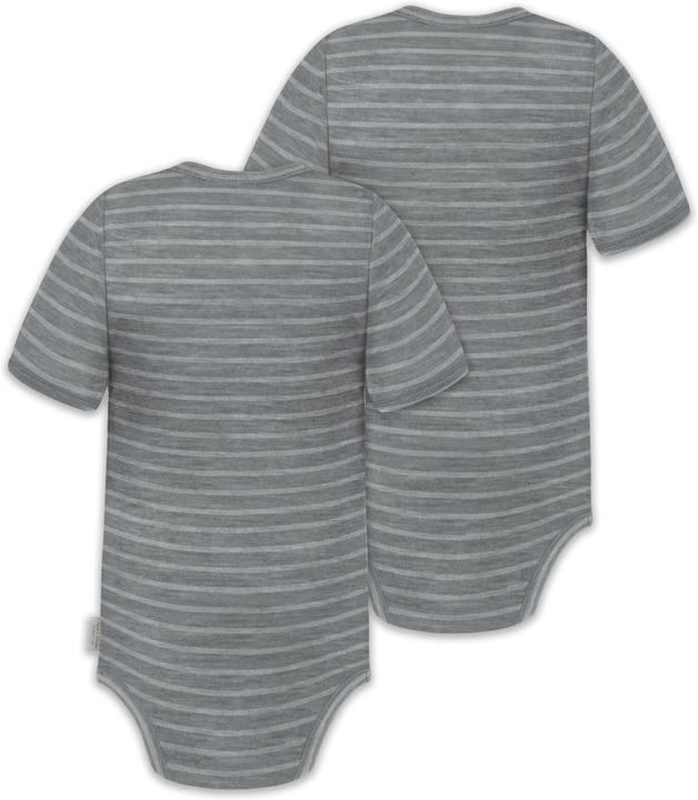 Produktbild Normani 2er Set Baby Merino Kurzarmbody „Tihoi" - 9309 (62)
