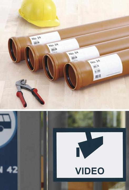 Produktbild HERMA Wetterfeste Etiketten A4