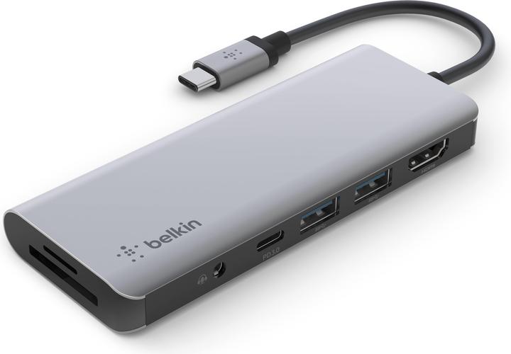 Actual product image Belkin 7-in-1-Multiport (USB-C, 1 Ports)
