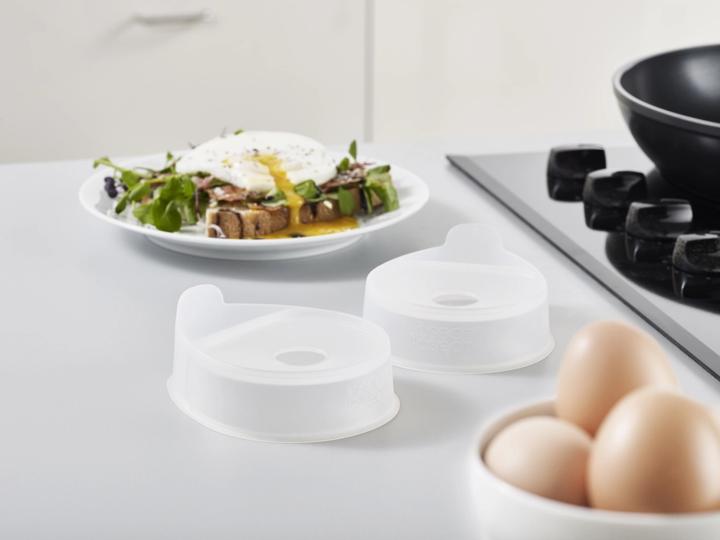 Image du produit Joseph Joseph Froach Pods Eierringset 2-tlg, weiss, Silikon, 4.4x10x11.8cm