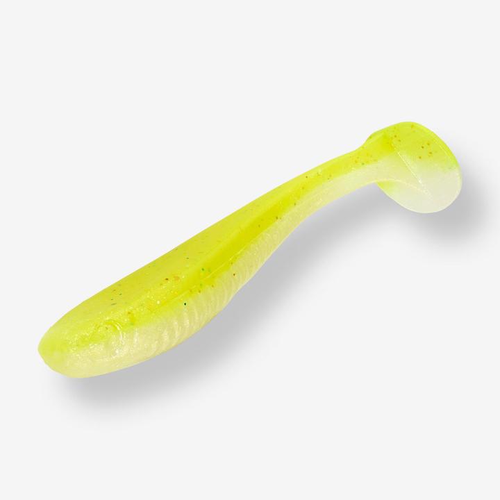 Image du produit Caperlan Leurre souple pêche YUBARI FAT SHAD avec attractant Chartreuse (7.50 cm)