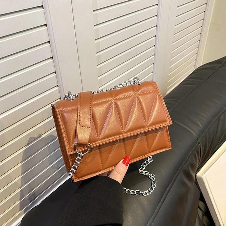 Immagine prodotto Only-Bags.Store Umhängetasche PU Leder Griff Handtaschen Kettenriemen
