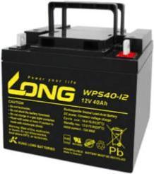 Long WPS40-12 WPS40-12 Bleiakku 12V 40Ah Blei-Vlies (AGM) (B x H x T) 199 x 171 x 166mm M6-Schrauba (12 V, 40 Ah)