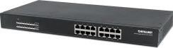 Produktbild Intellinet 16-Port Gigabit Ethernet PoE+ Switch Endspan, 48,26cm 19 Zoll Rackmount (16 Ports)