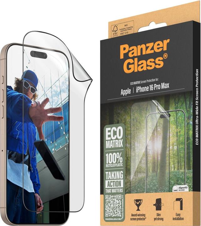 Image du produit PanzerGlass Matrice (1 pièce(s), Apple iPhone 16 Pro Max)
