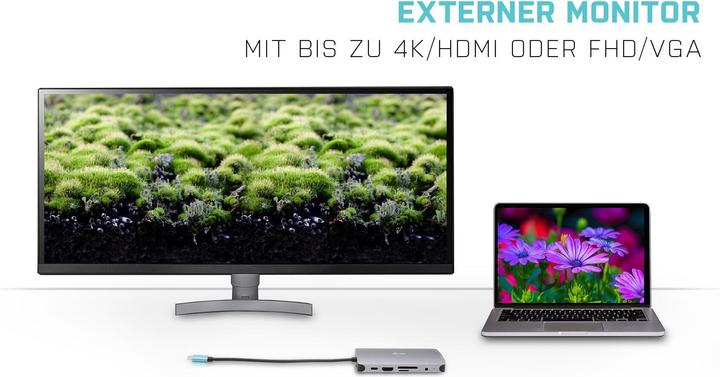 Actual product image i-tec Nano Dock (USB-C, 3 Ports)