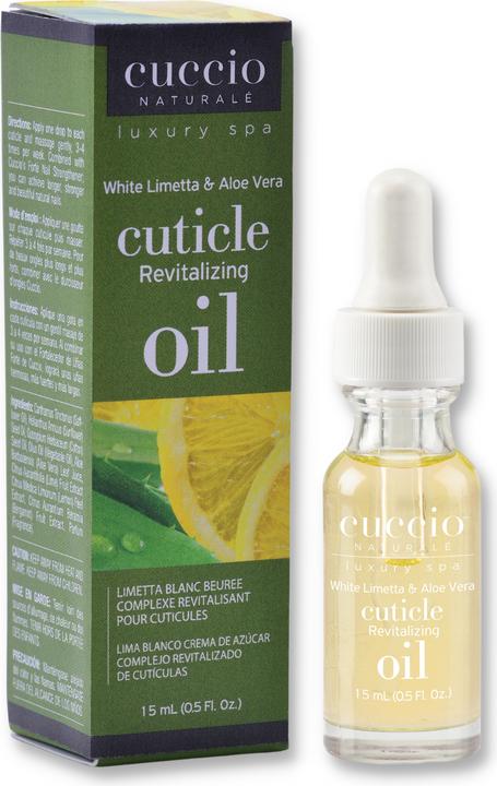 Produktbild Cuccio Naturale Manicure Cuticle Revitalizing Oil Limette & Aloe Vera (15 ml)