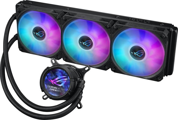 Produktbild ASUS ROG STRIX LC III 360 ARGB LCD (schwarz)