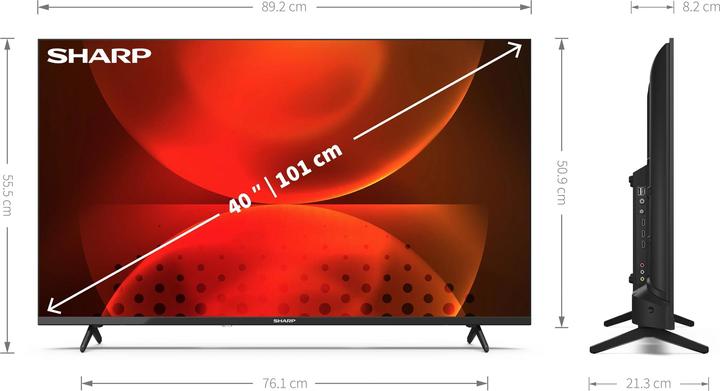Productafbeelding Sharp 40FH2EA (40", LED, Volledige HD, 2023)