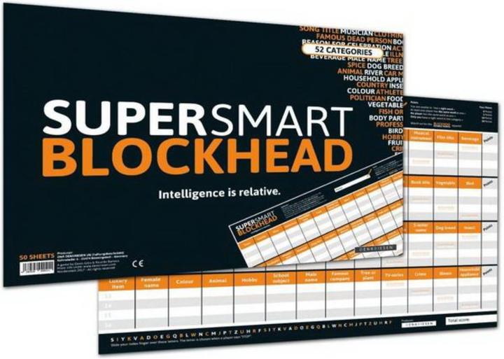 Produktbild Denkriesen Super Smart Blockhead - Intelligence is relative (Englisch)