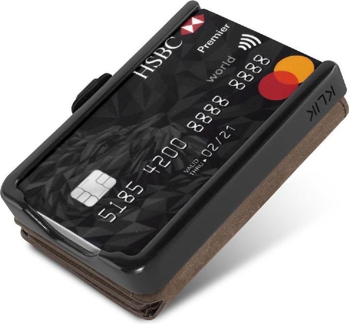 Produktbild Puristo KLIK MINIMAL Slim Wallet Vintage 11er