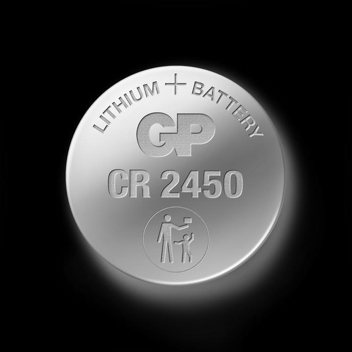 Produktbild GP Batteries GP Coin cell battery CR2450 3V Safety Seal - 2-pack (2 Stk., CR2450)