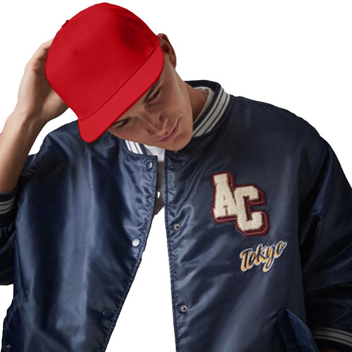 Image du produit Beechfield Casquette de baseball rétro de rappeur (Taille unique)